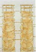 B�l� stoly, lak a olej na pl�tn�, 2003, form�t 200x140 cm